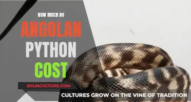 The High Cost of Keeping Angolan Pythons