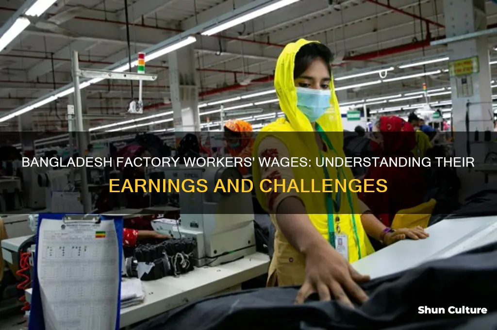 how much do bangladesh factory workers make