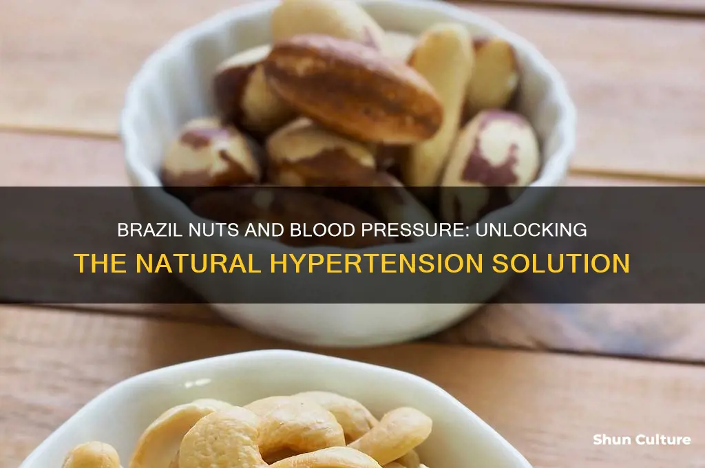 how much do brazil nuts lower your blood pressure