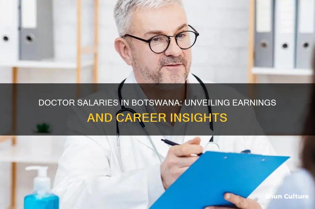 how much do doctors earn in botswana