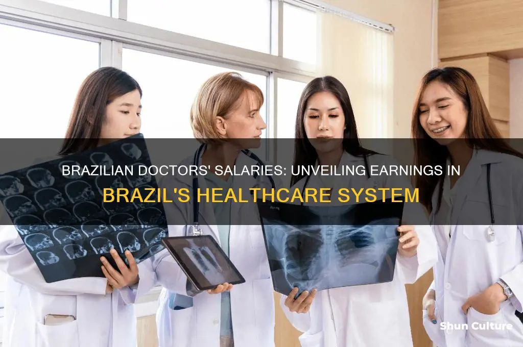 how much do doctrs in brazil get paid