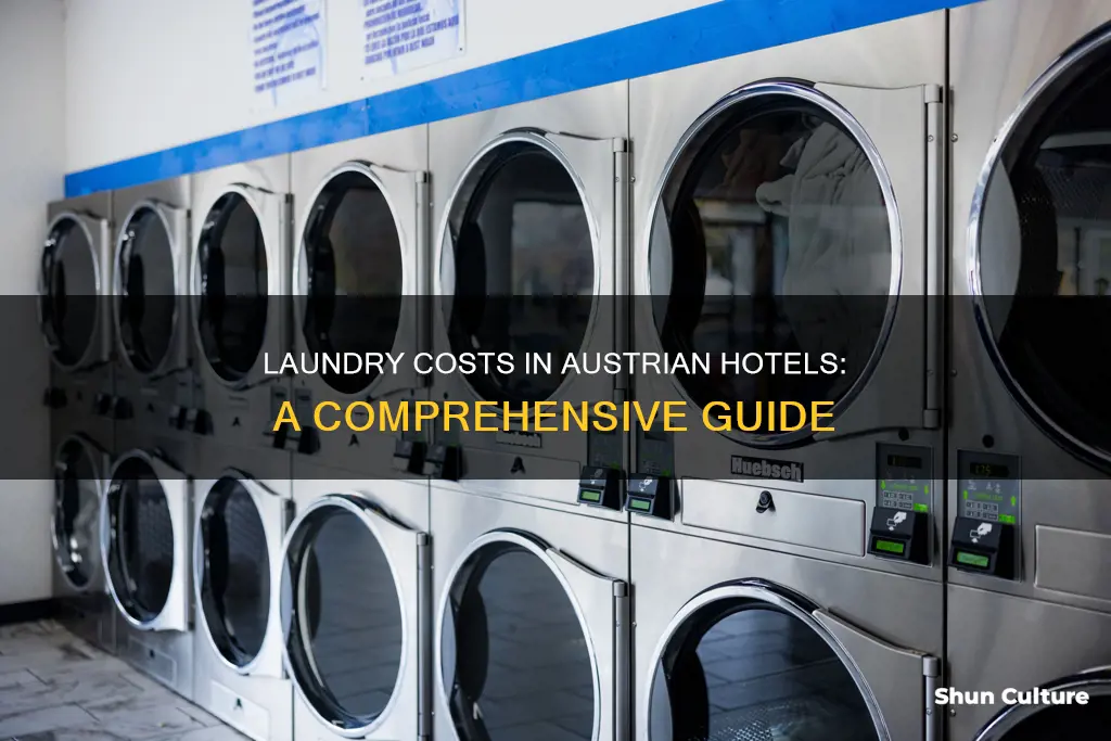 how much do hotels in austria charge for laundry service