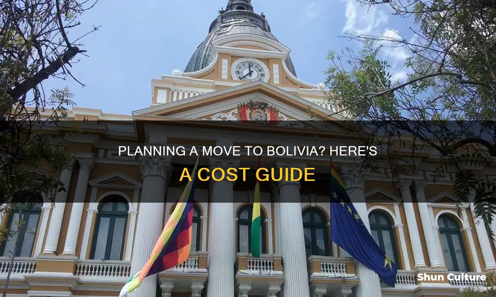 how much do I need to move to bolivia