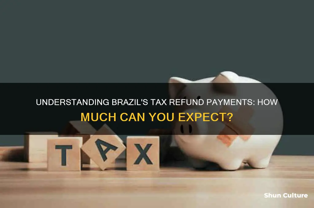how much do it pay for tax refund brazil