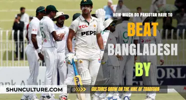Pakistan vs Bangladesh: Winning Margin Needed for Crucial Victory