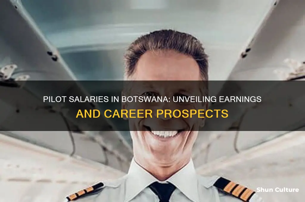 how much do pilots earn in botswana