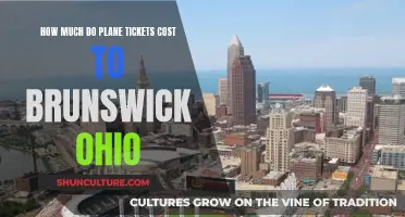 Plane Tickets to Brunswick, Ohio: Costs Explained
