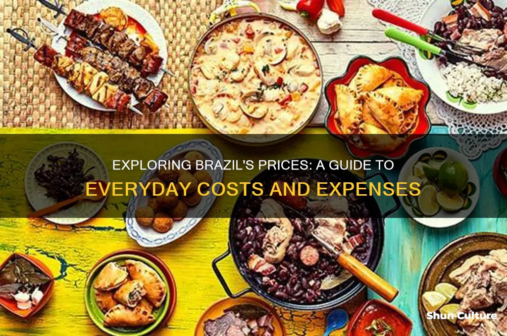 how much do things costy in brazil