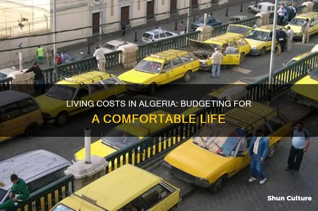 how much do you need to live in algeria