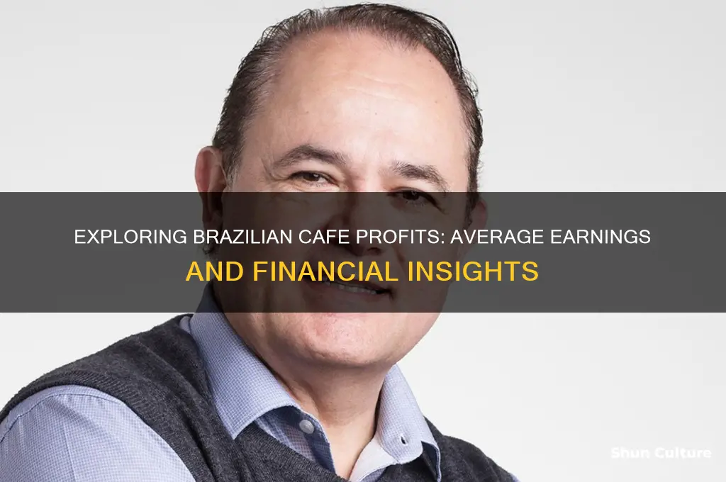 how much does a cafe make in brazil