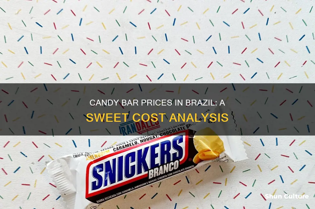 how much does a candy bar cost in brazil