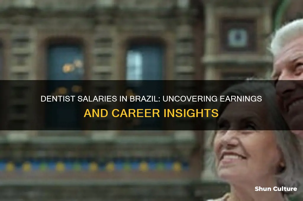 how much does a dentist make in brazil