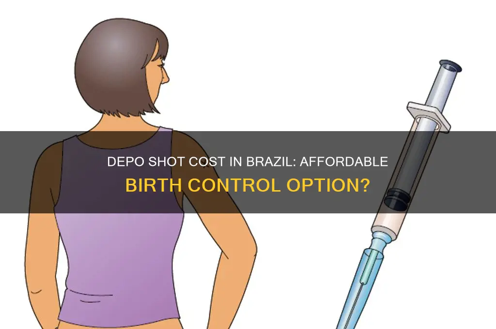 how much does a depo shot cost in brazil
