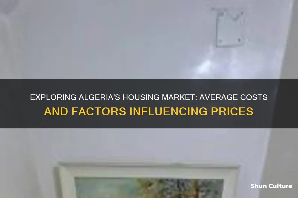 how much does a house cost in algeria