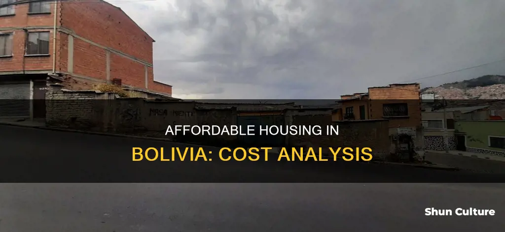 how much does a house cost in bolivia