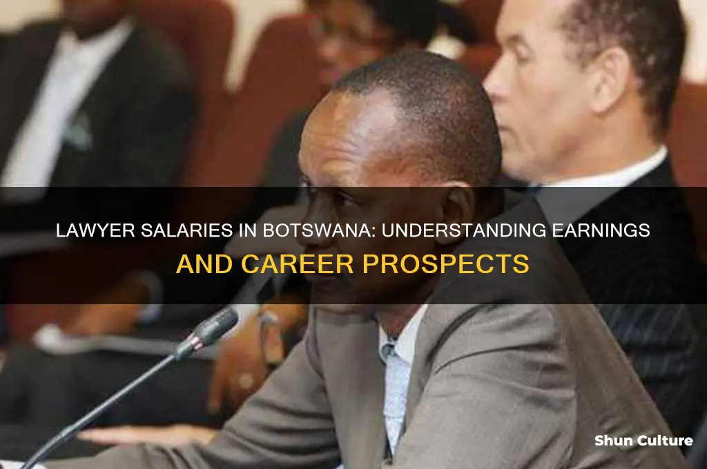 how much does a lawyer earn in botswana