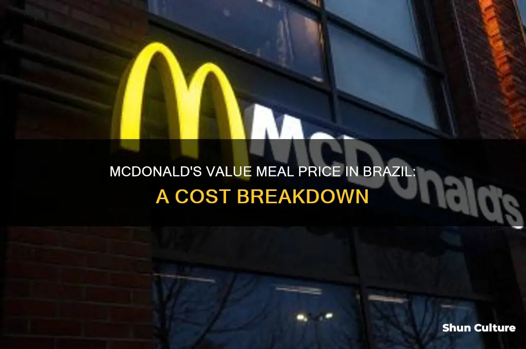 how much does a mcdonald
