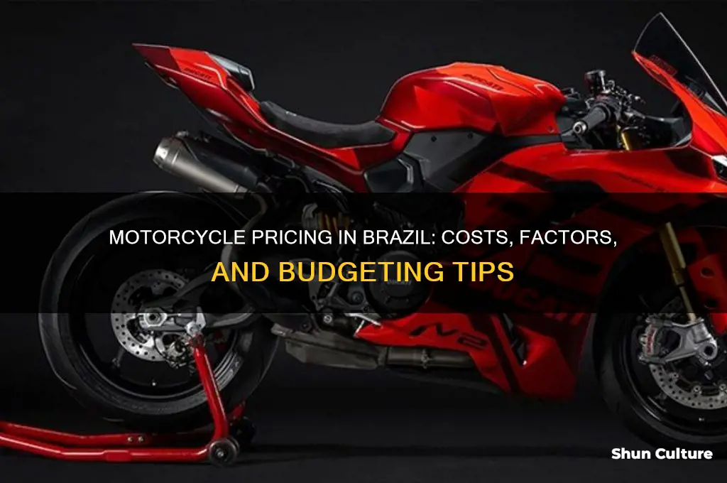 how much does a motorcycle cost in brazil