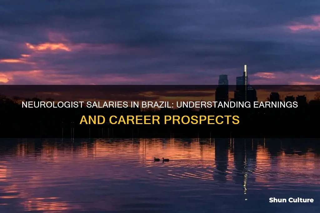 how much does a neurologist make in brazil