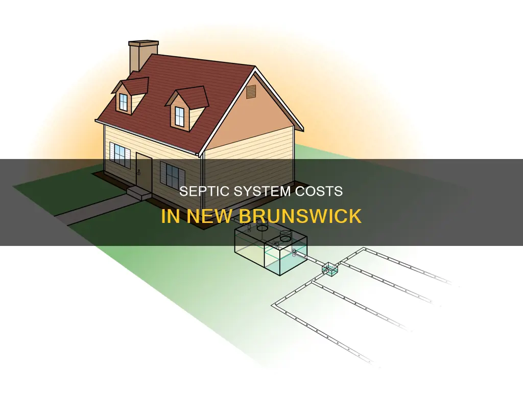 how much does a septic system cost in new brunswick
