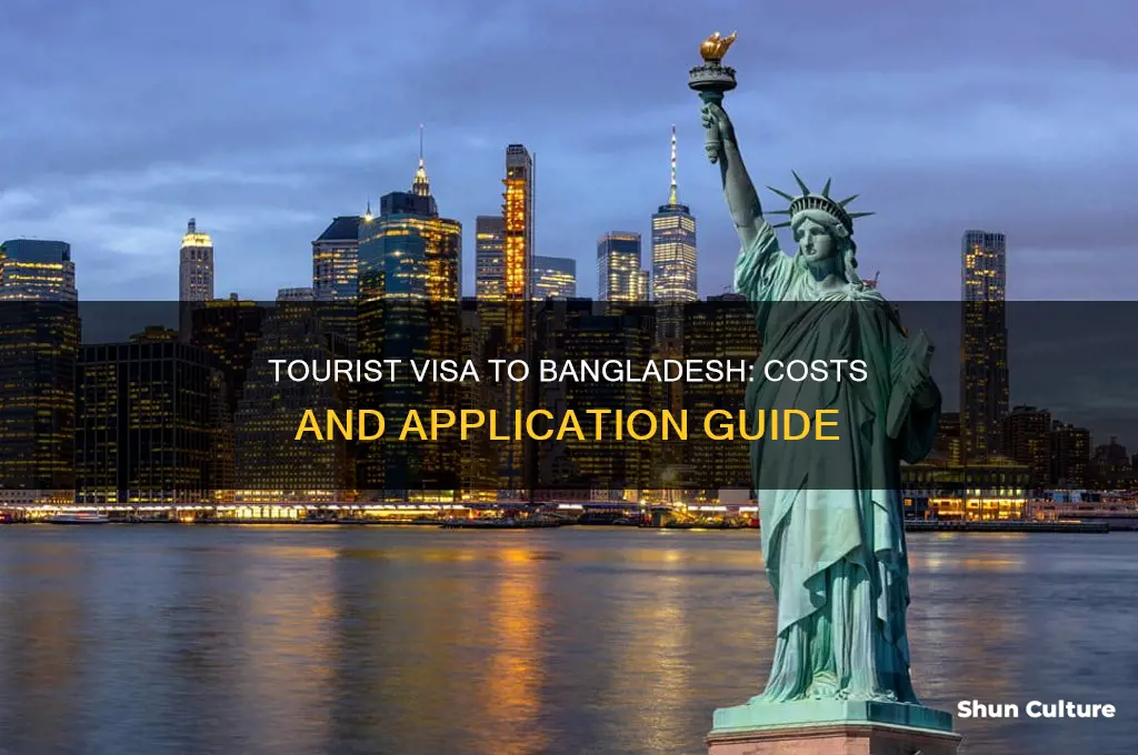 how much does a tourist visa to bangladesh cost