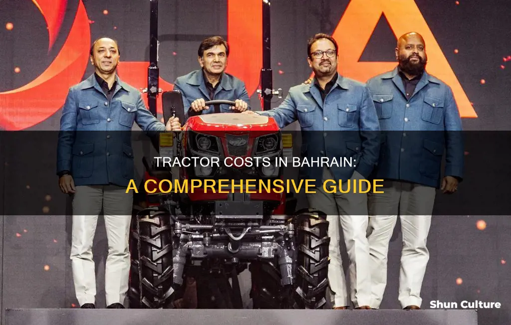 how much does a tractor cost in bahrain