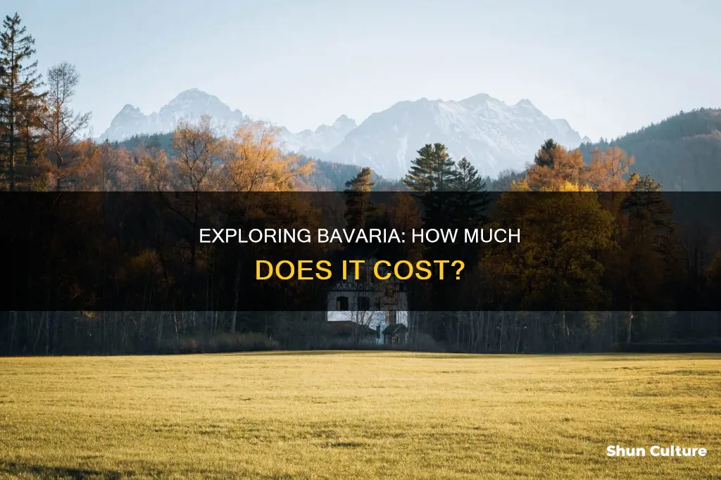 how much does a trip to bavaria cost