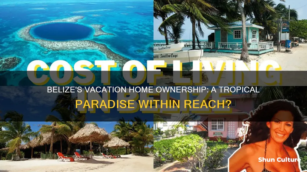 how much does a vacation home cost in belize