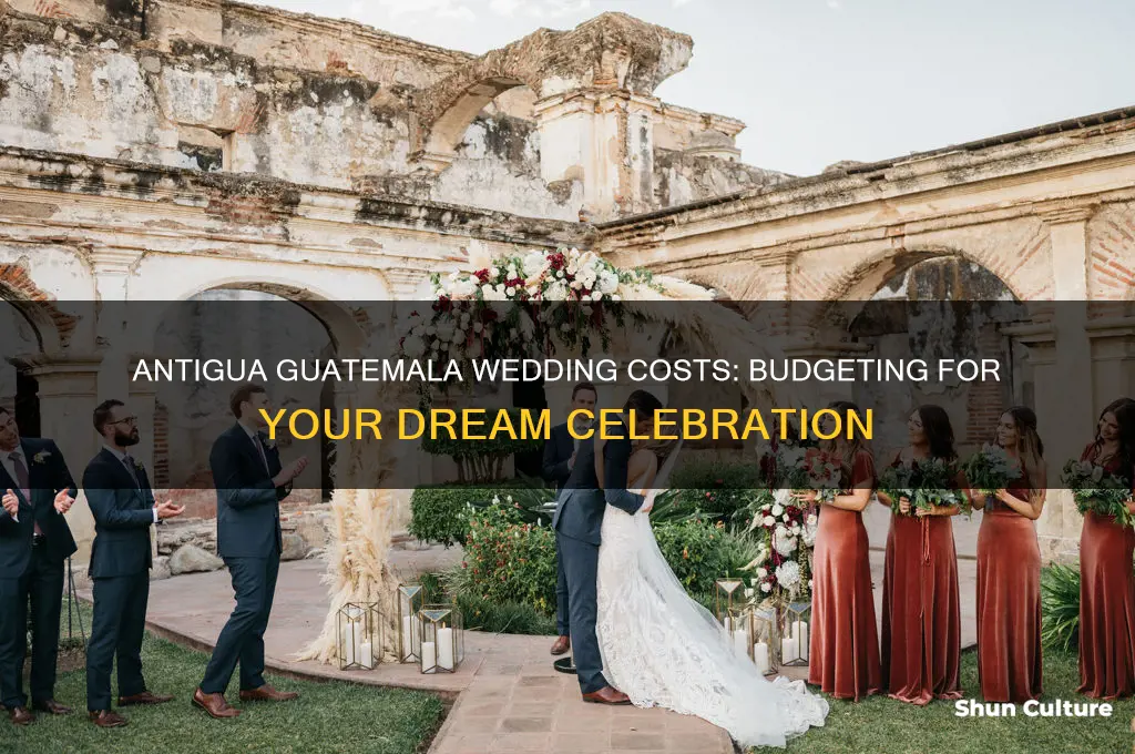 how much does a wedding in antigua guatemala cost