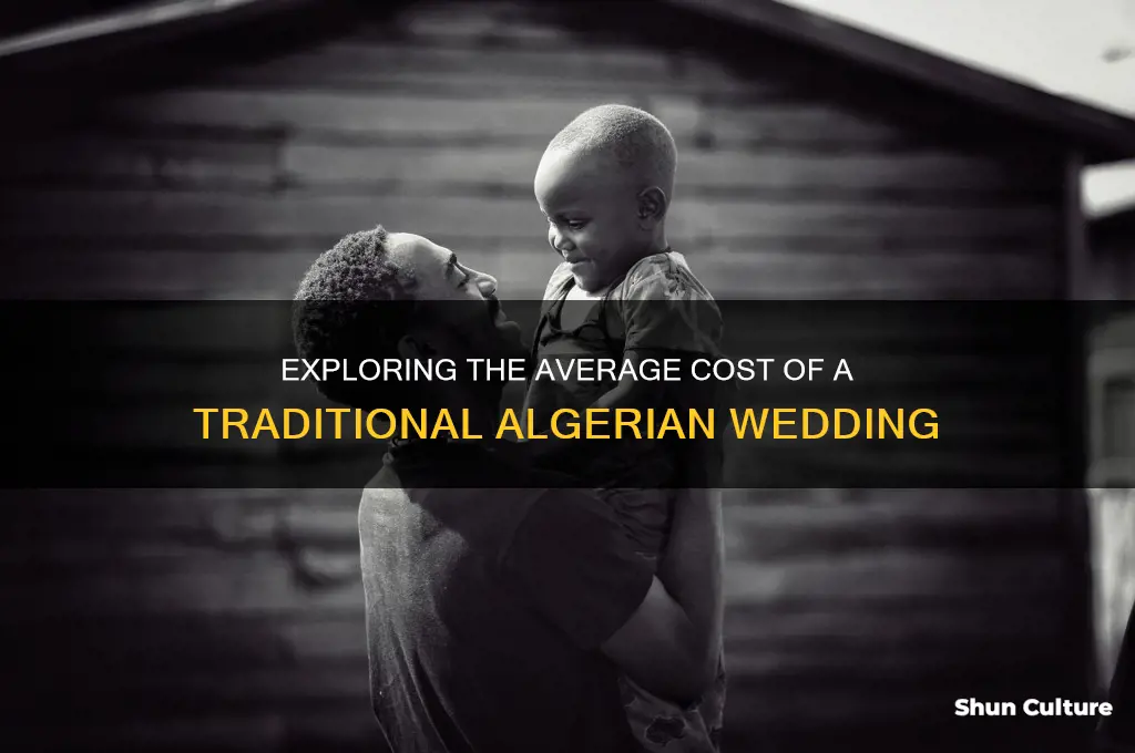 how much does an algerian wedding cost