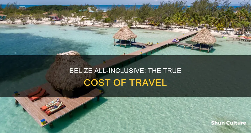 how much does an all-inclusive trip to belize cost