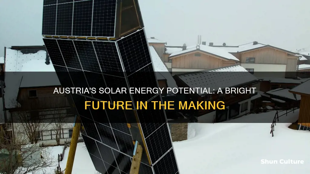 how much does austria use solar energy