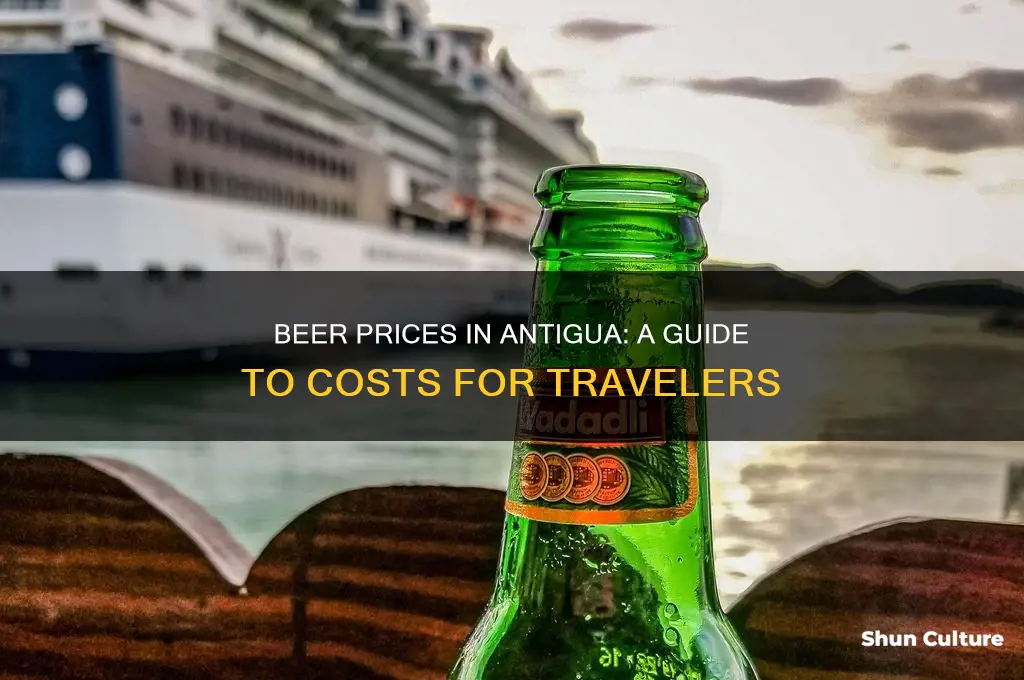 how much does beer cost in antigua