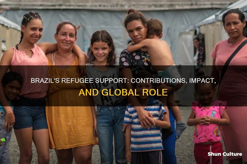 how much does brazil contribbute to refugees