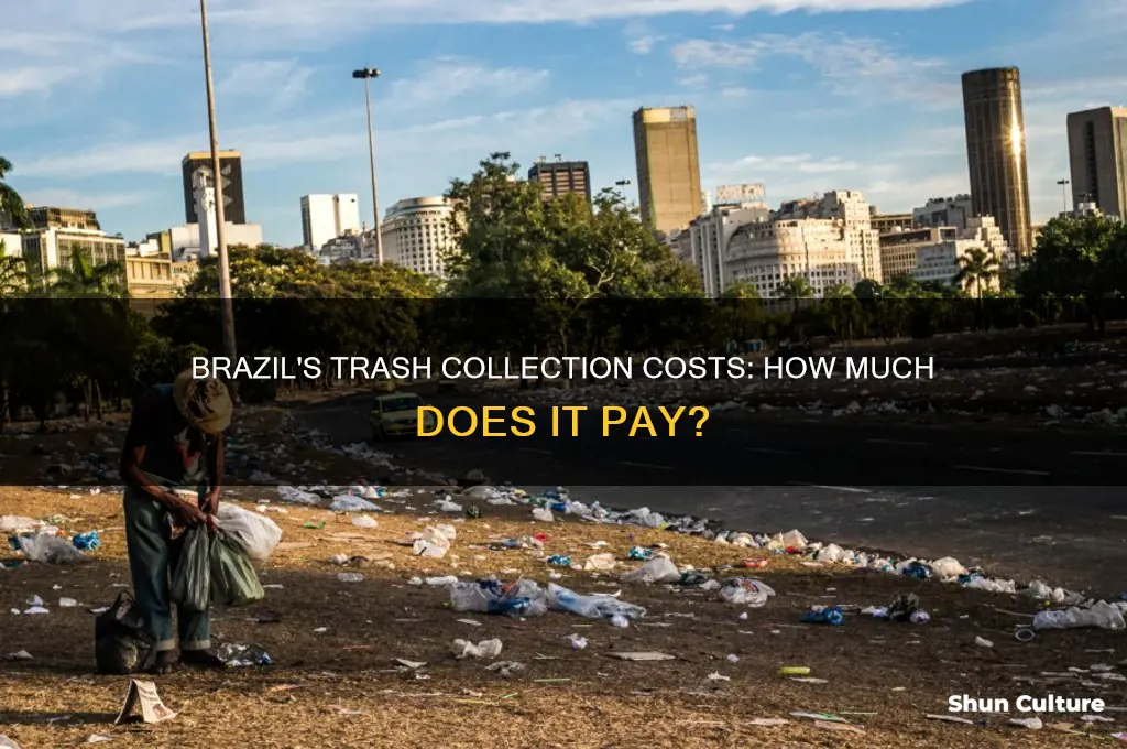 how much does brazil pay to pick up trash