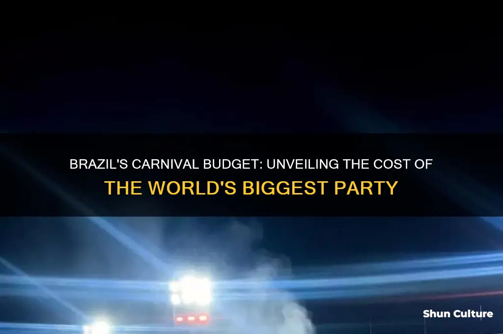 how much does brazil spend on carnival