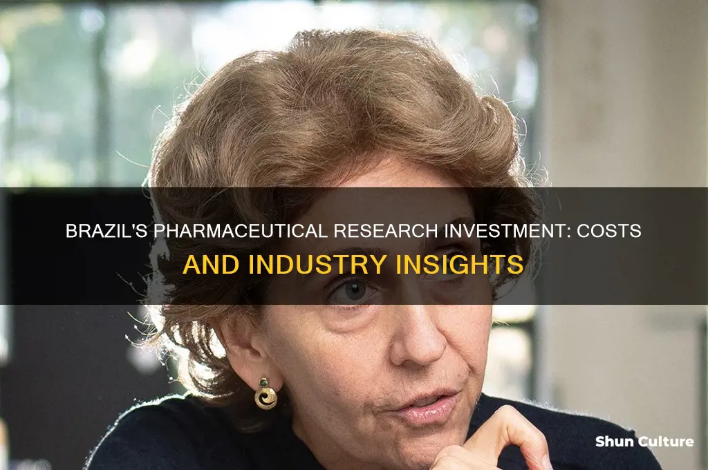 how much does brazil spend on pharmaceutical researdch