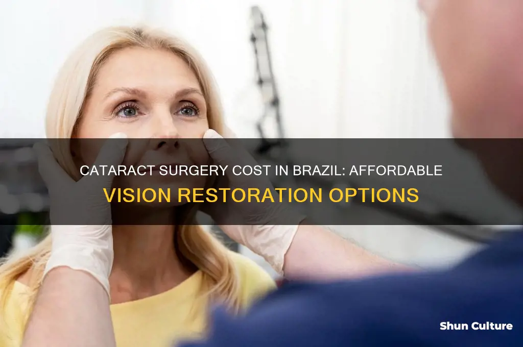 how much does cataract surgery cost in brazil
