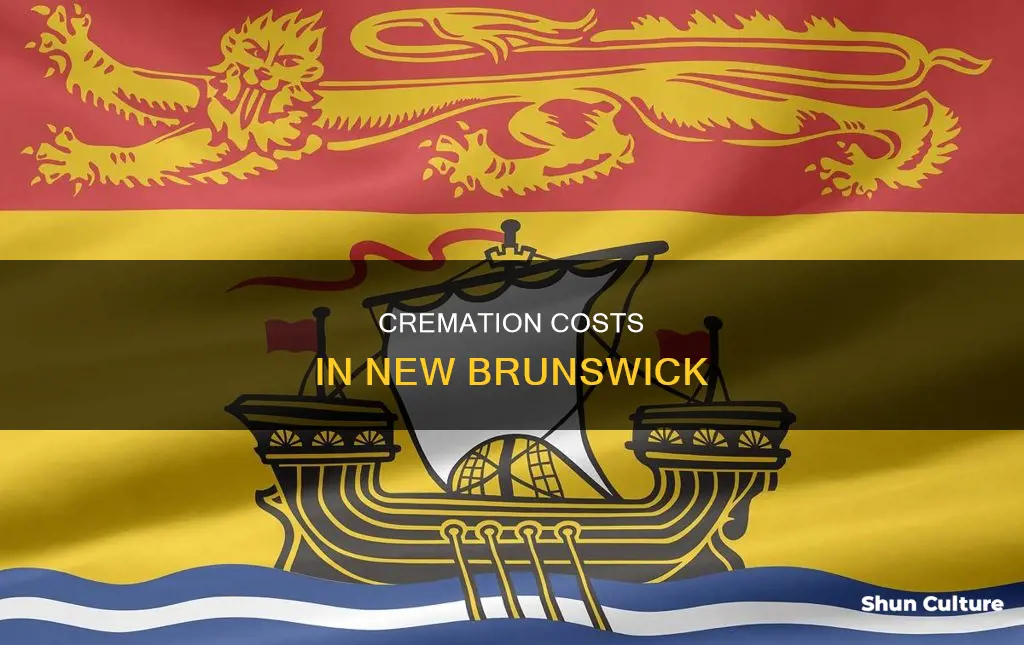 how much does cremation cost in new brunswick