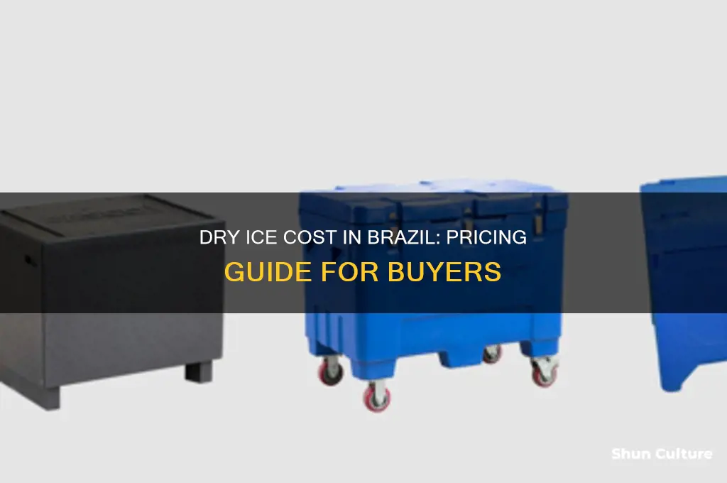 how much does dry ice cost brazil