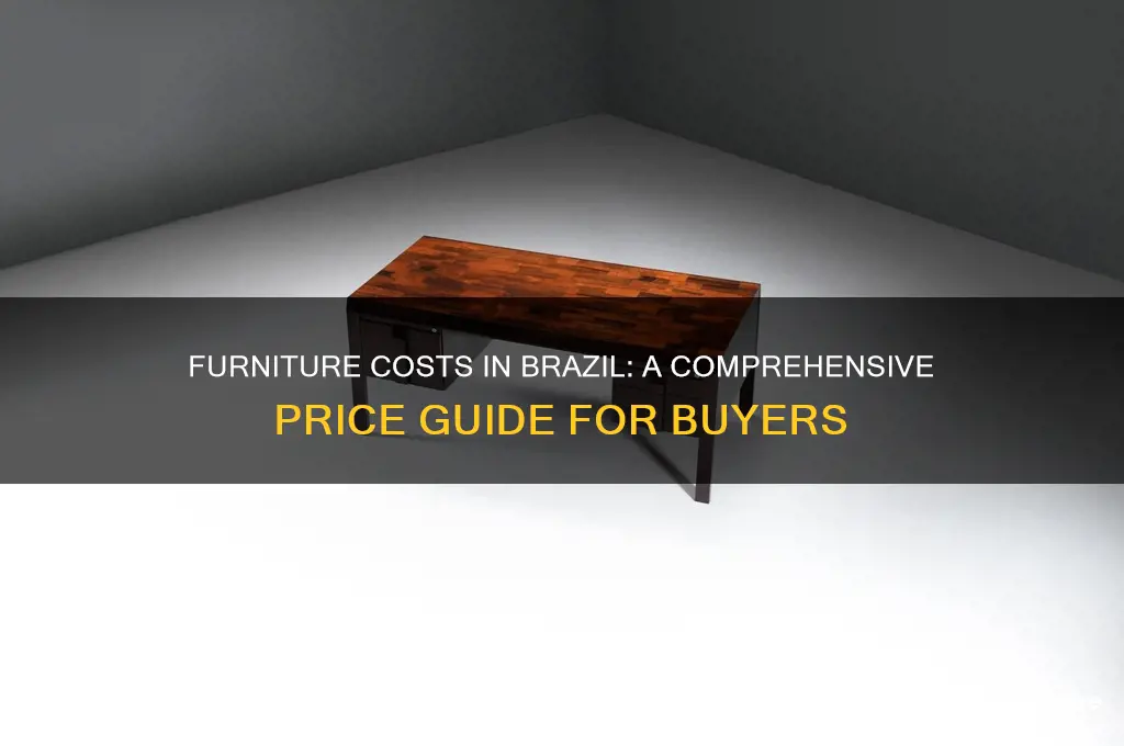 how much does furniture cost in brazil