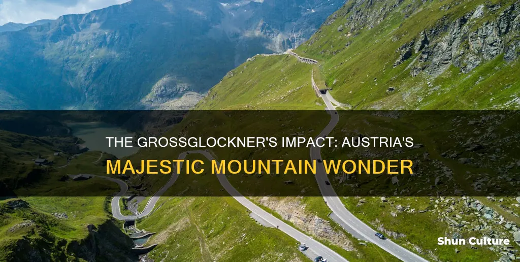 how much does grossglockner take up of austria