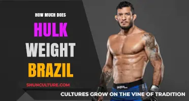 Hulk's Weight in Brazil: Unveiling the Green Giant's Massive Mass