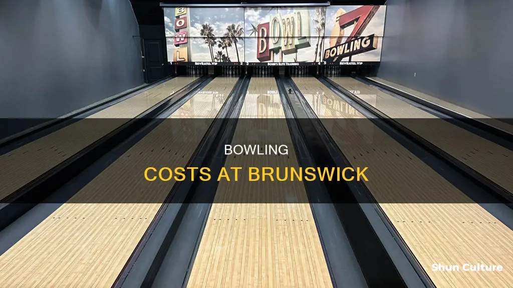 how much does it cost to bowl at brunswick