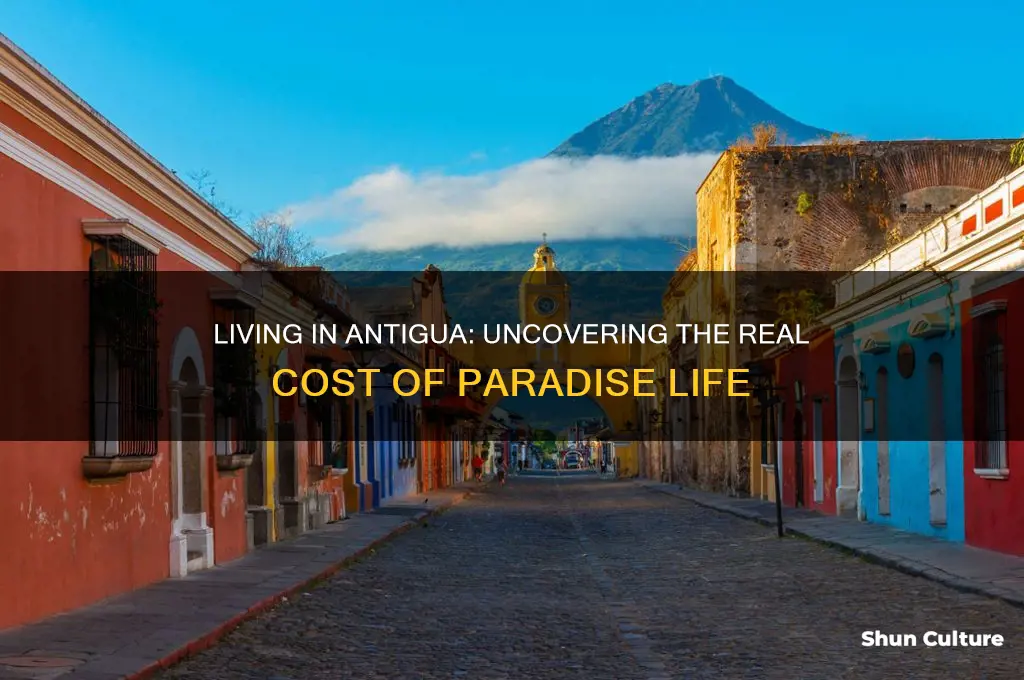 how much does it cost to live in antigua