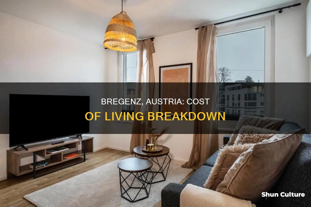 how much does it cost to live in bregenz austria