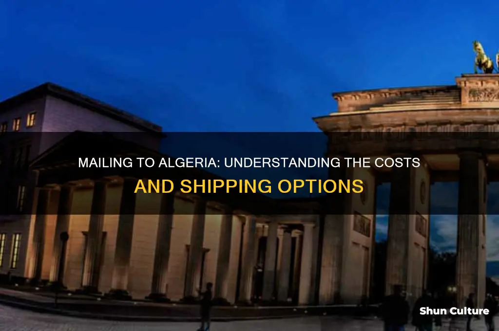 how much does it cost to mail to algeria