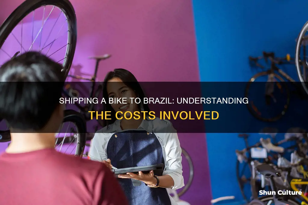 how much does it cost to ship a bike brazil