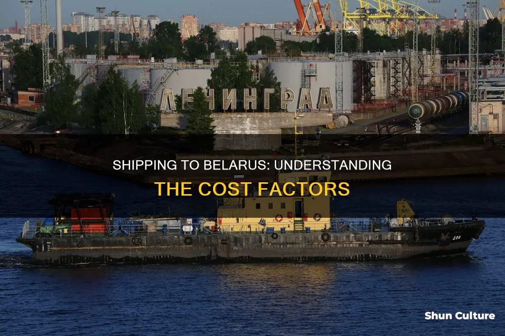 how much does it cost to ship to belarus