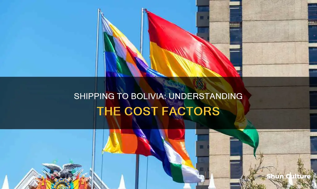 how much does it cost to ship to bolivia